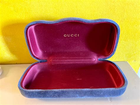 gucci eyeglass cases.